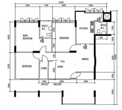 Blk 101 Kebun Baru Heights (Ang Mo Kio), HDB 4 Rooms #638607371